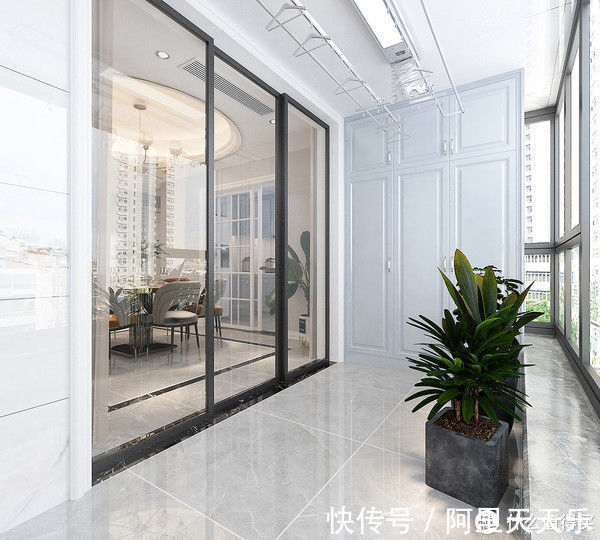 碧桂园|精明的老婆坚持把衣柜门装成玻璃材质,效果出乎意料地耐看,精致