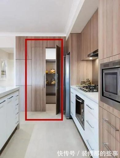 储藏室|柜子不打到底,留1平储藏室,整齐又省心