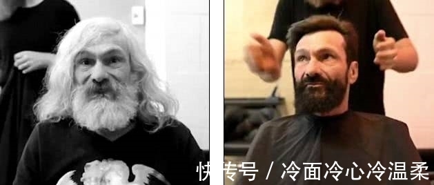 理发店|一个落魄流浪汉被人嫌弃,最后决定去理发店,流浪汉变帅气大叔!