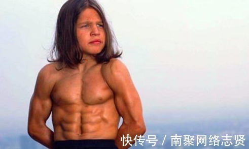 弗兰克|他是最强壮的男孩，17年前练就全身肌肉，如今练成这样了