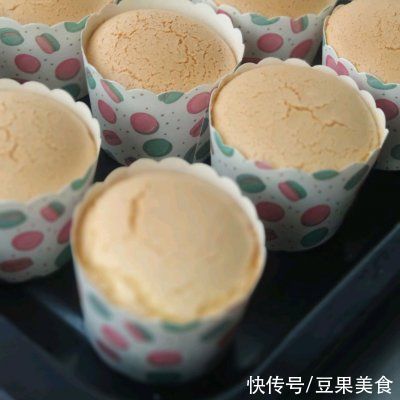 戚风蛋糕|这么好吃的糯米戚风蛋糕杯做法，现在知道还不晚