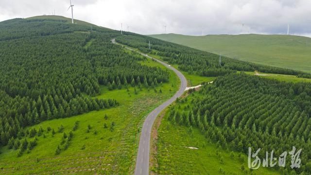 草原天路景美|河北张家口：草原天路景美如画