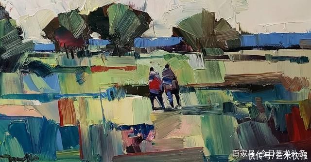 一幅画!墨西哥艺术家何塞特鲁希略油画作品欣赏