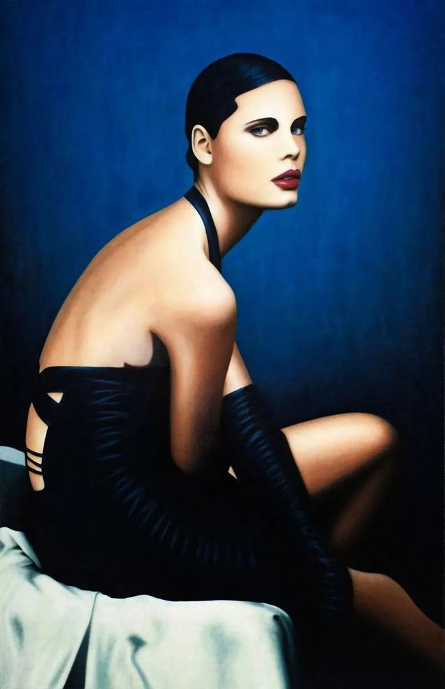 拉尔夫&超写实油画少女,人体的肤色表现堪称一绝!