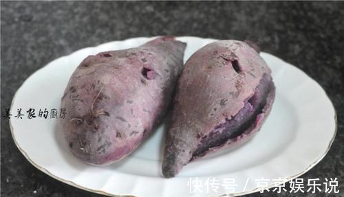 零食|用燕麦和紫薯做美食,无糖无油热量低,清香又柔软,健康小零食!