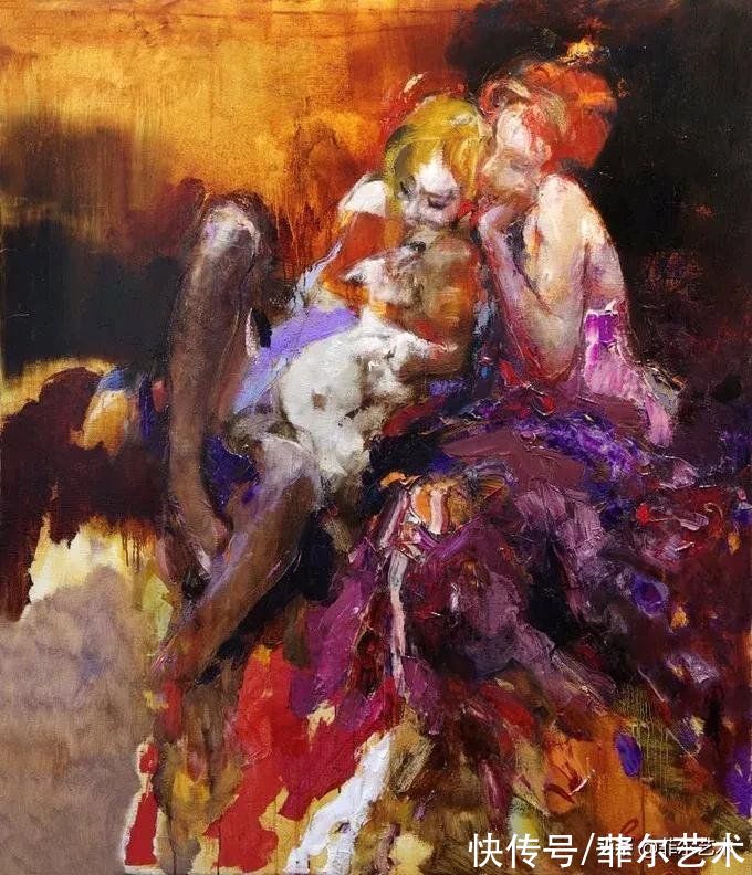 雷兹尼琴科!乌克兰著名画家谢里·雷兹尼琴科人物油画作品欣赏