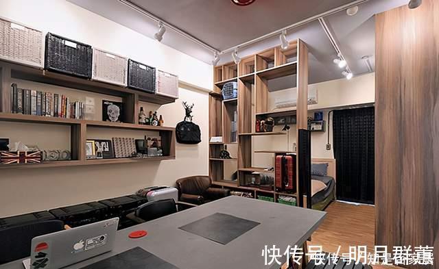 收纳|30平精美小公寓,一室三用功能叠加,简约时尚又实用,太完美了!