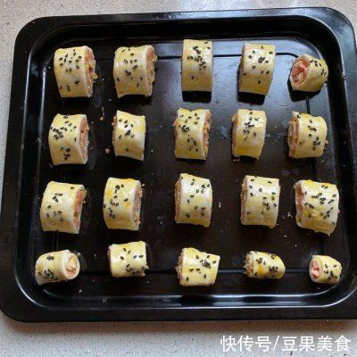 黑芝麻|火腿肉松卷比补药营养，却不要钱