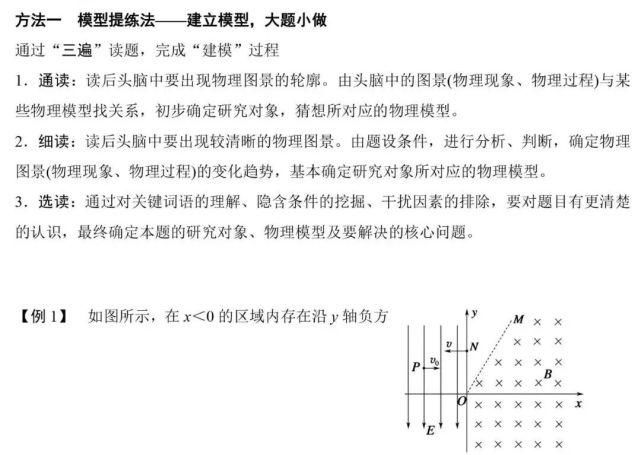 高中物理计算类压轴题高分策略+8大类答题模板