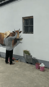 |搞笑GIF:妹子 惊不惊喜 意不意外 下次坐的时候千万要小心