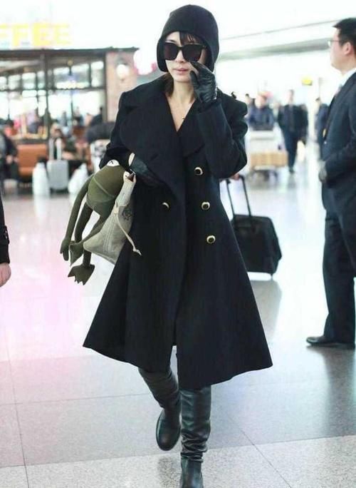 大长腿|绿色毛衣配铅笔裤个性保暖，显高洋气，很适合日常穿搭