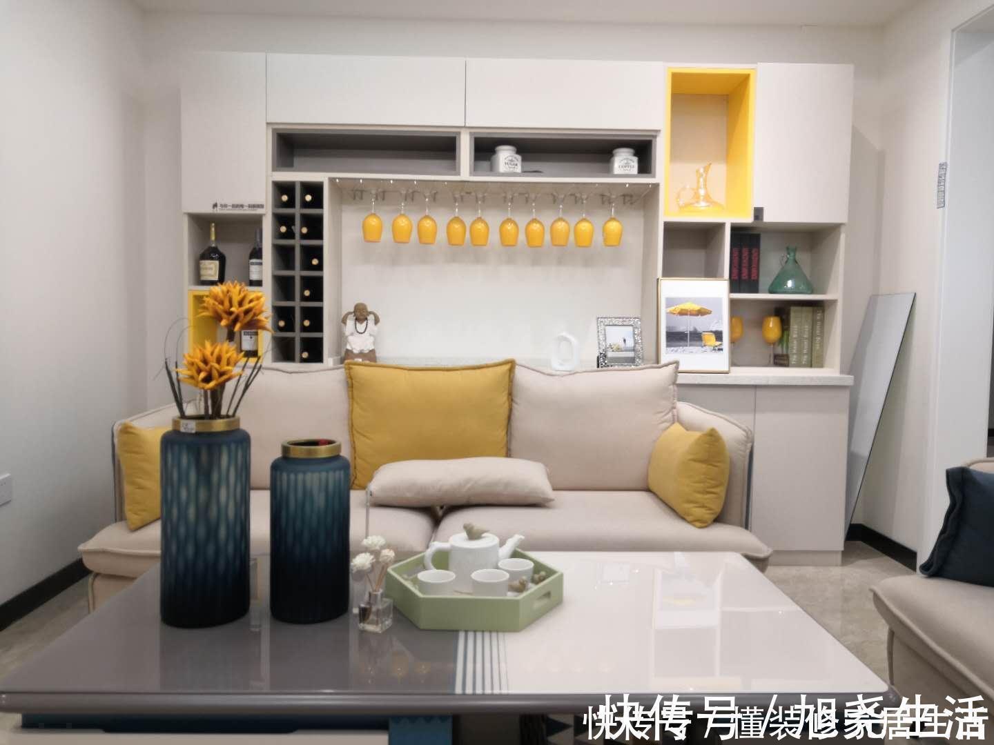 客厅|145㎡精装房装修花了30万,历经90天,邻居夸赞客厅出效果