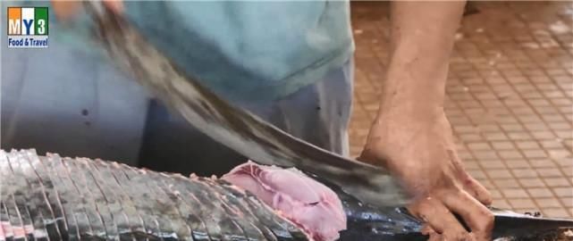 这切|没见过这么切鱼的,这切鱼的功夫了得,谁能说出他切了多少片鱼