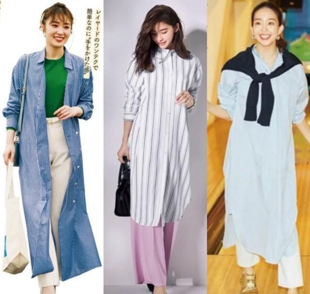 衬衫|春天“衬衫裙”的穿搭灵感,这样穿既保暖又有气质