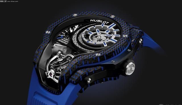 腕表|Hublot宇舶表推出全新MP-09彩色3D碳纤维双轴陀飞轮腕表