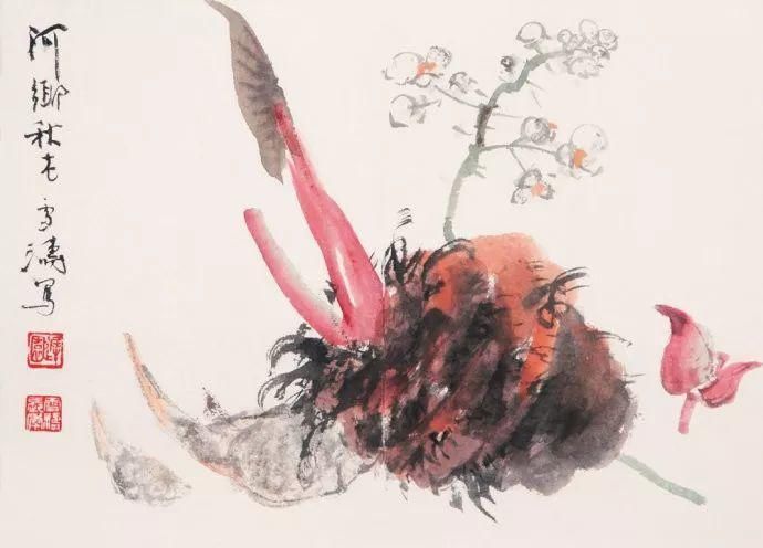 花鸟画|写意花鸟画初学者不要一味追求笔墨!!!