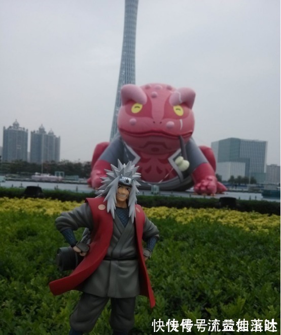 火影忍者|火影忍者土豪为庆祝火影完结,出钱打造重达2.5吨的蛤蟆文太!