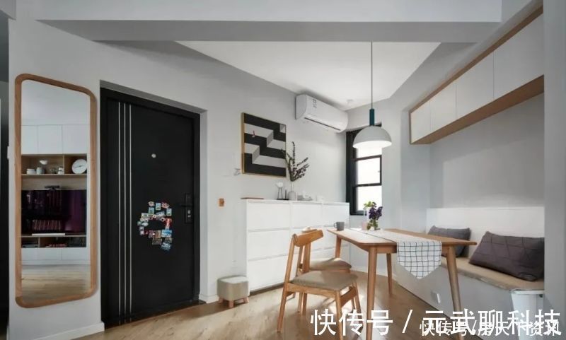 新房|76平米新房,三居室装修才花6万元,邻居看了羡慕不已