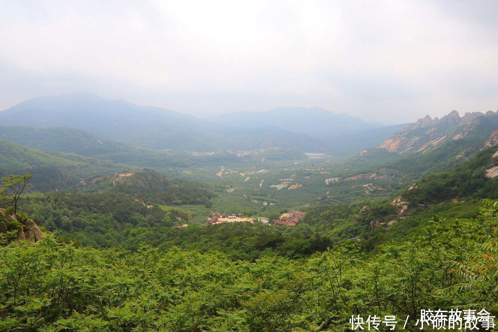 组图登上天崮山的插旗顶,感受栖蓬黄三县