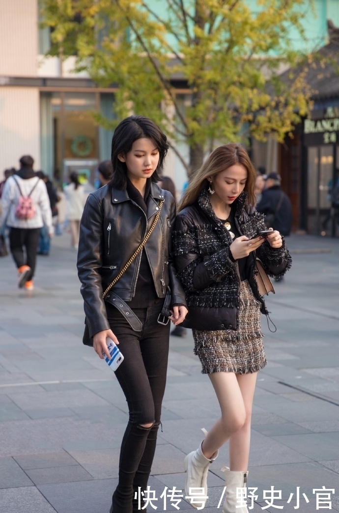 显高|街拍:冬季单品花样搭配,时髦好看还显瘦显高,每天这么穿都新鲜