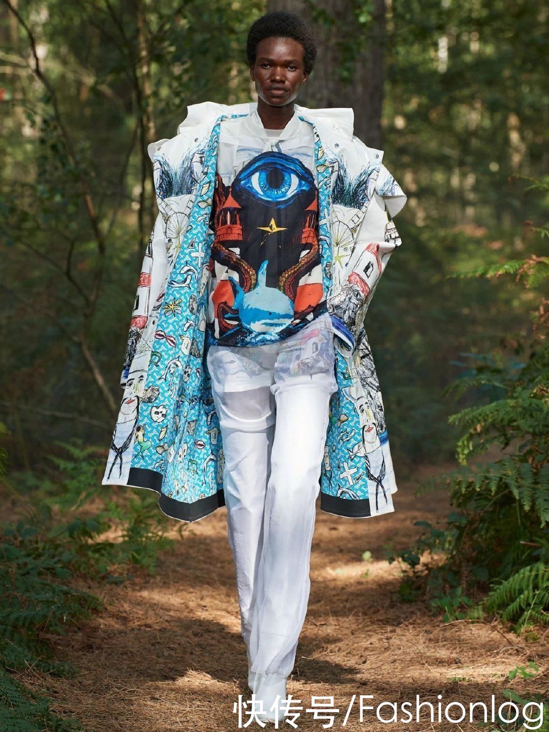 象征希望之水的一抹蓝，把人带往蔚蓝深蓝，回归自然的时尚穿搭