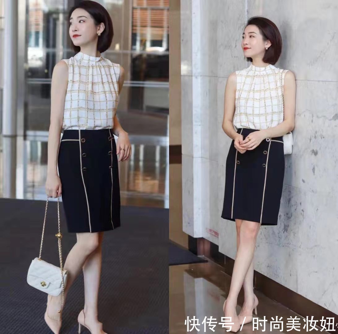 黑白|仅凭一身极简“黑白配”搭配，穿出满满的高级感，体面又优雅