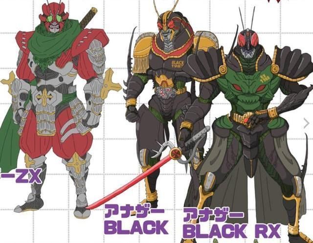 骑士|假面骑士:后昭和时代异类骑士形象 极致怪人黑日:就你叫影月啊