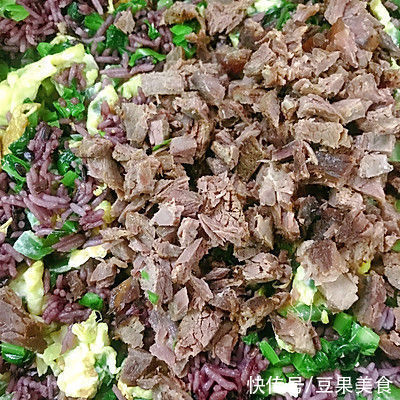 油麦菜|卤牛肉炒饭