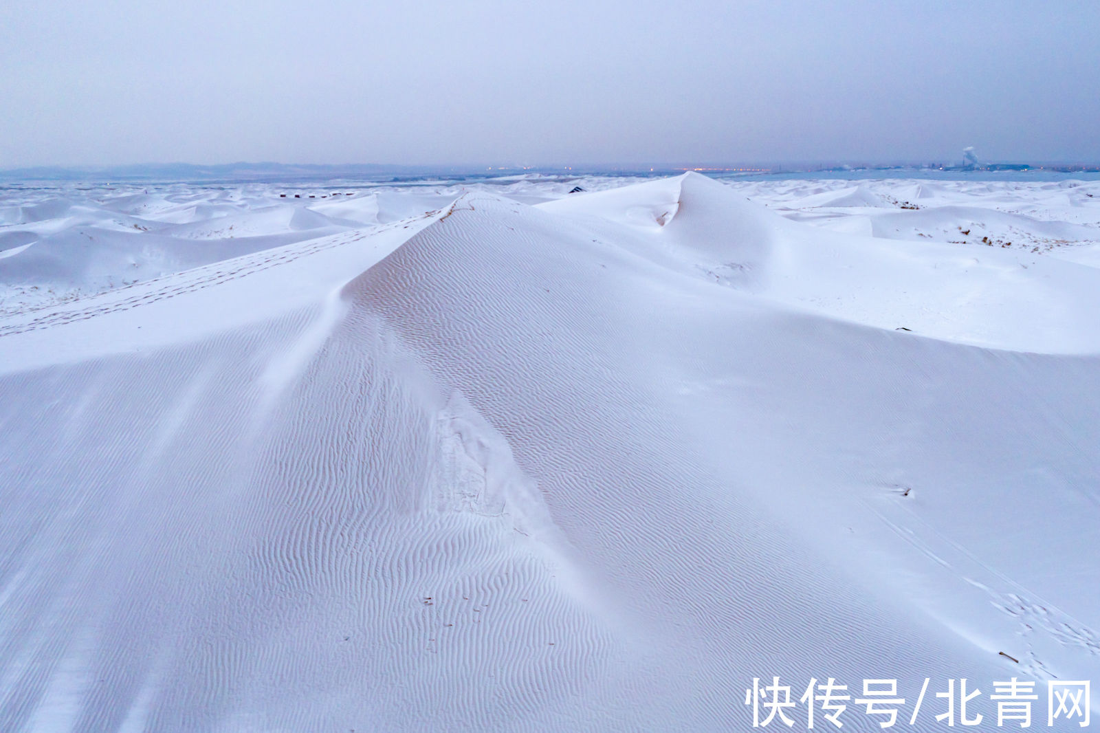 白色沙漠|高清大图：雪后的白色沙漠有多美？