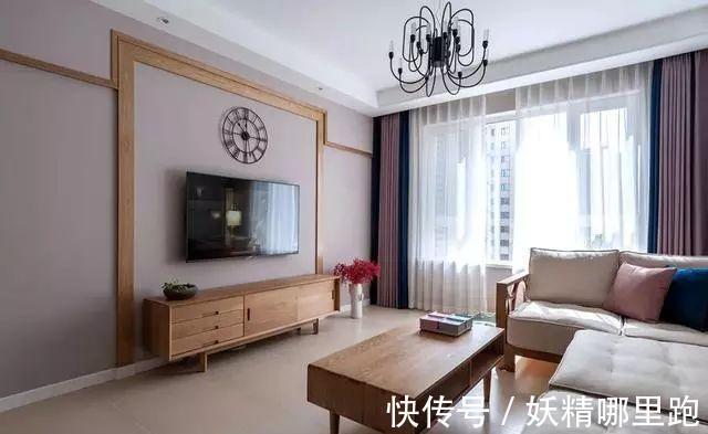 泡泡茶|127平美式风三居装修，不管是布局还是色彩搭配，都值得借鉴