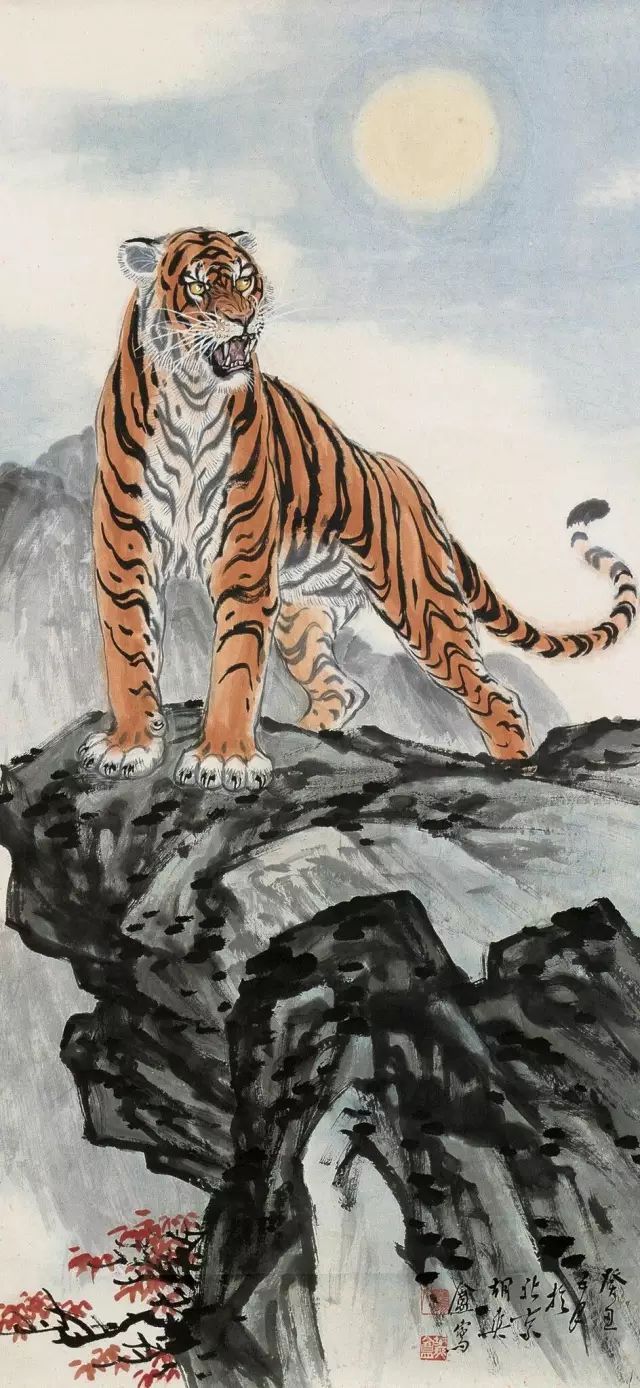 胡爽庵|“被埋没的画虎大师”胡爽庵 作品欣赏