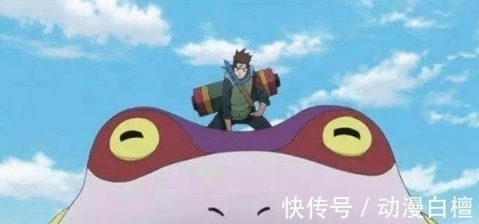 蛤蟆吉|火影:木叶丸开启仙人模式,通灵兽并不是蛤蟆吉而是它,八代目内定!