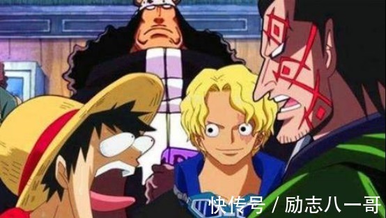 尾田|海贼王尾田设定一大习惯,左脸有伤是强者,路飞三代遗传来证明