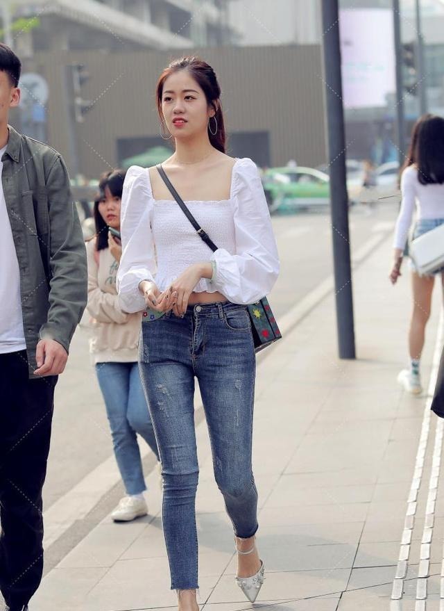 牛仔裤就这样穿着, 简约时尚, 大方, 值得一试