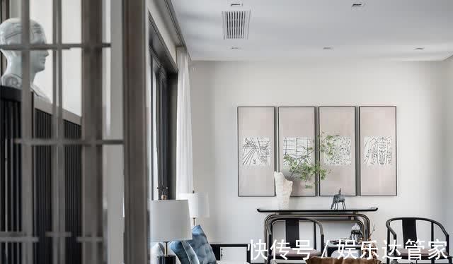 中式|参观了他的150㎡新家，才明白中式风有多美，处处皆是诗情画意