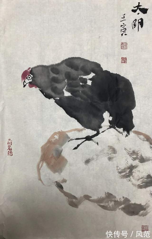 书画南北方@《书画南北方》陈太明画鸡虎年新作展