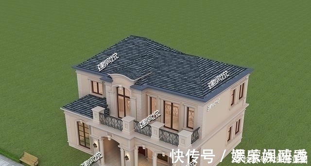 施工队|准备在农村建房预算20万左右的,看看这款法式别墅,准没错