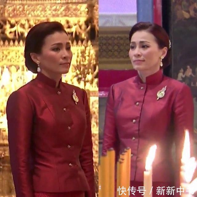 金色|苏提达穿一身金色太贵气！跪拜诗琳通公主真谄媚，却冷眼看诗妮娜