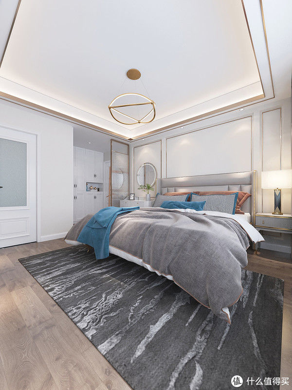 电视墙|难怪现在都喜欢装轻奢风格，原来可以这么美，看了她家后被治愈了