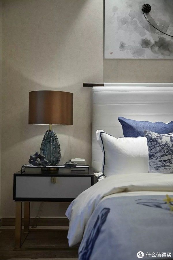 山云|97㎡诗意新中式,入户清雅又隽永,谁说小户型不能中国风?