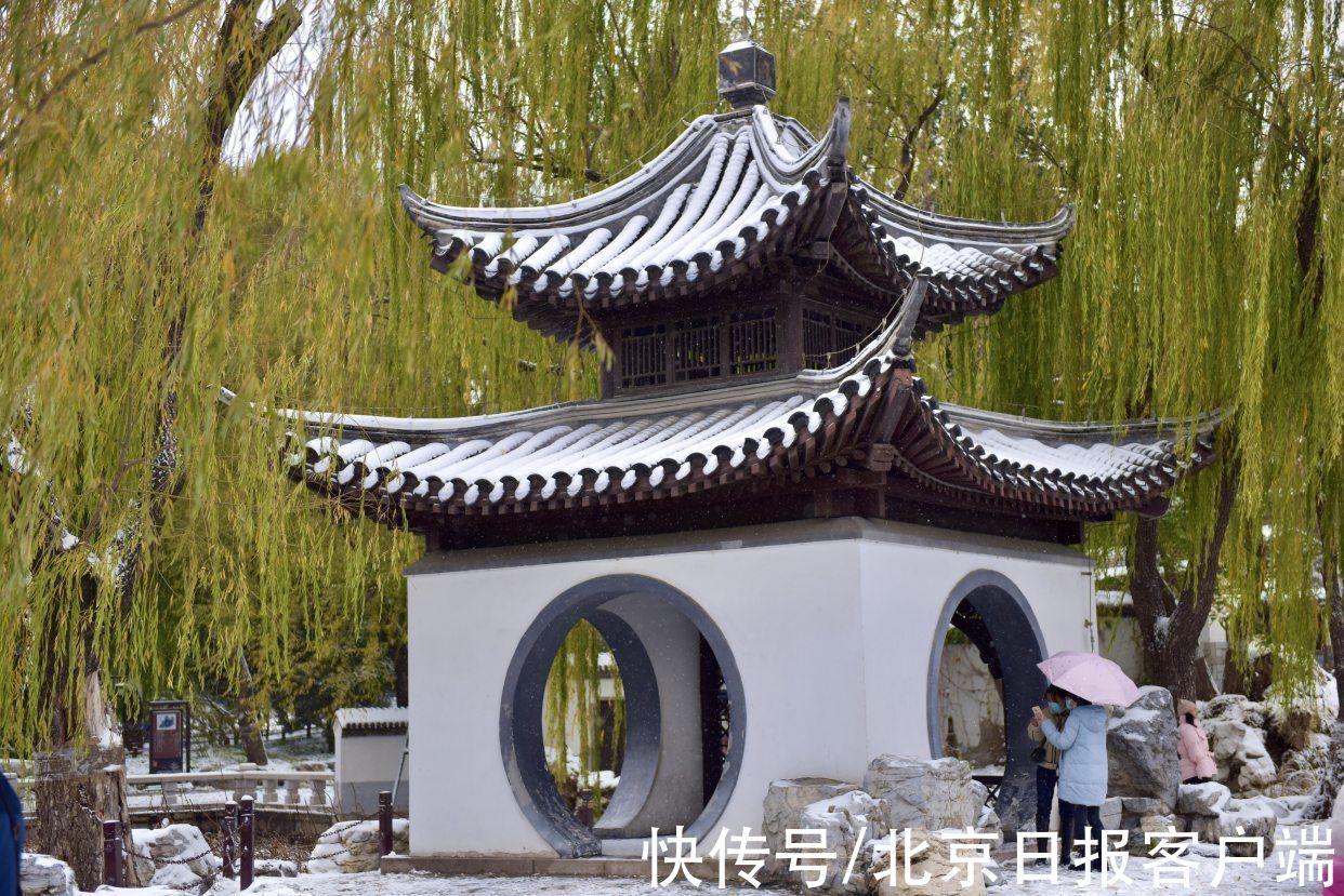 美景|立冬恰逢初雪，北京号带您“云”赏雪后美景