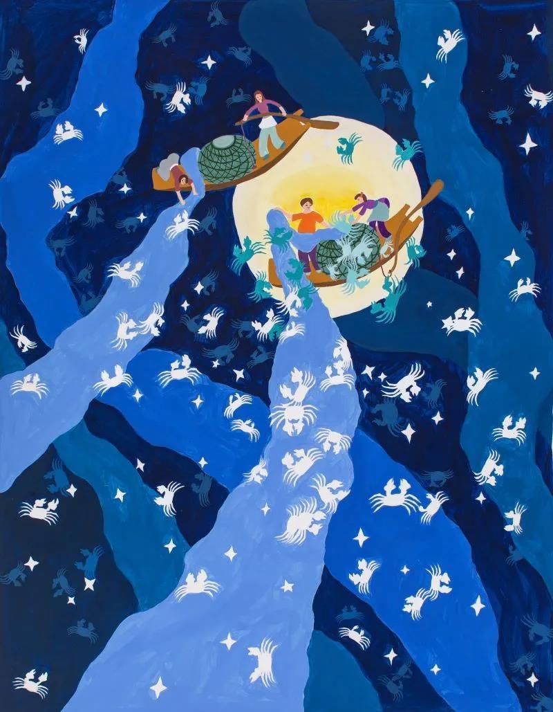 龙腾狮舞|文化走亲 云端悦展 嘉善姚庄农民画颂新时代