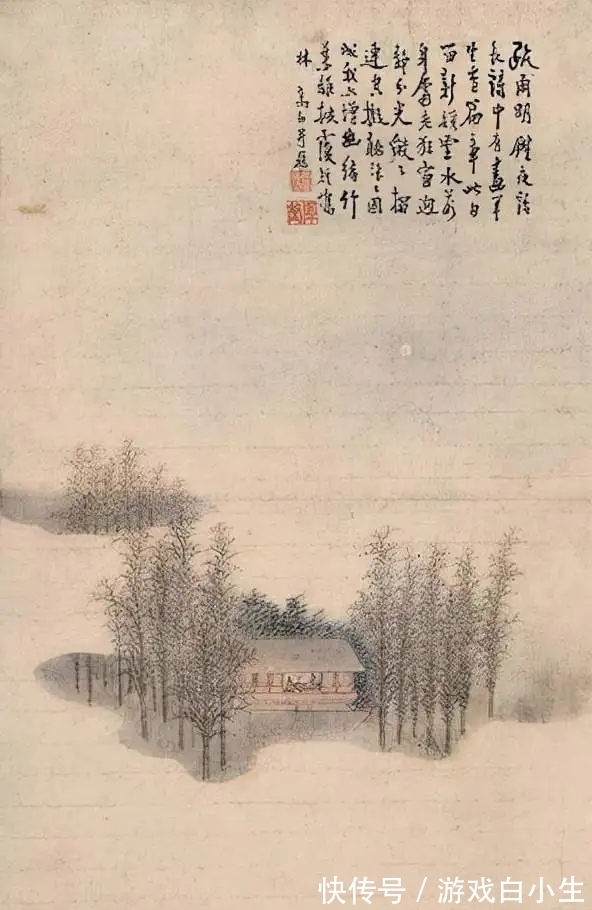 关门弟子$他是石涛的关门弟子,每岁寒食必祭其墓,一个重情重义的山水画家