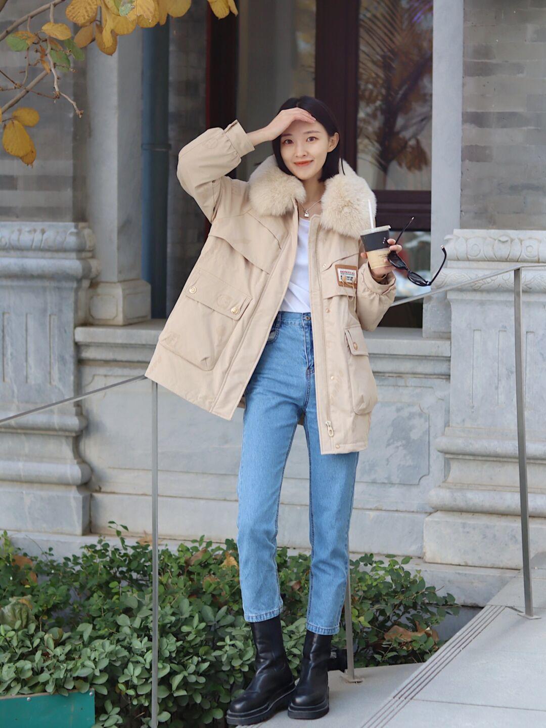 修身性|羽绒服才是冬季保暖的王者,时尚又优雅,太值得借鉴了