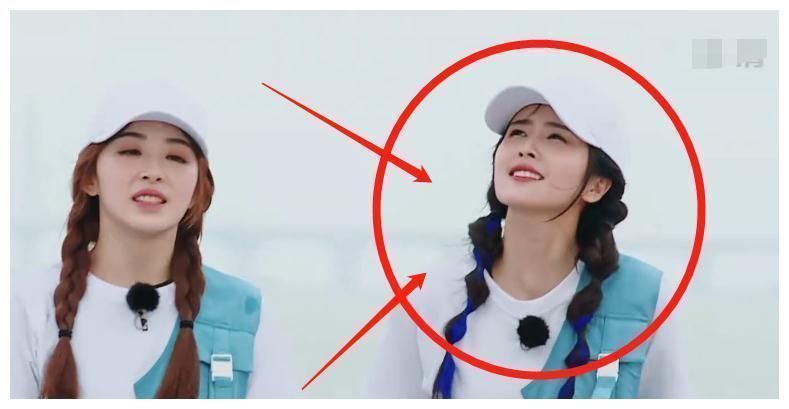 跑男|白鹿《跑男9》生圖流出,玩游戲時(shí)滿頭大汗,脫妝后暴露真顏值