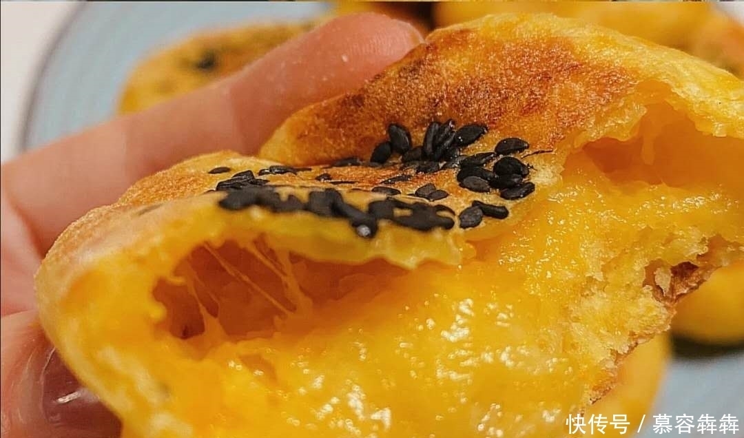 无水|无油!无糖!无水!超好吃的南瓜饼!