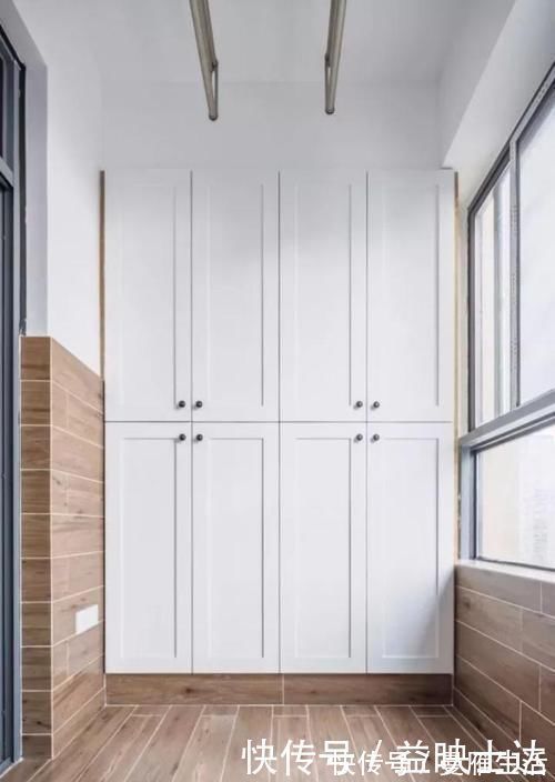 储物柜|阳台只晒衣服，真是太不实用了，不如这样一装还能多出一房更实用