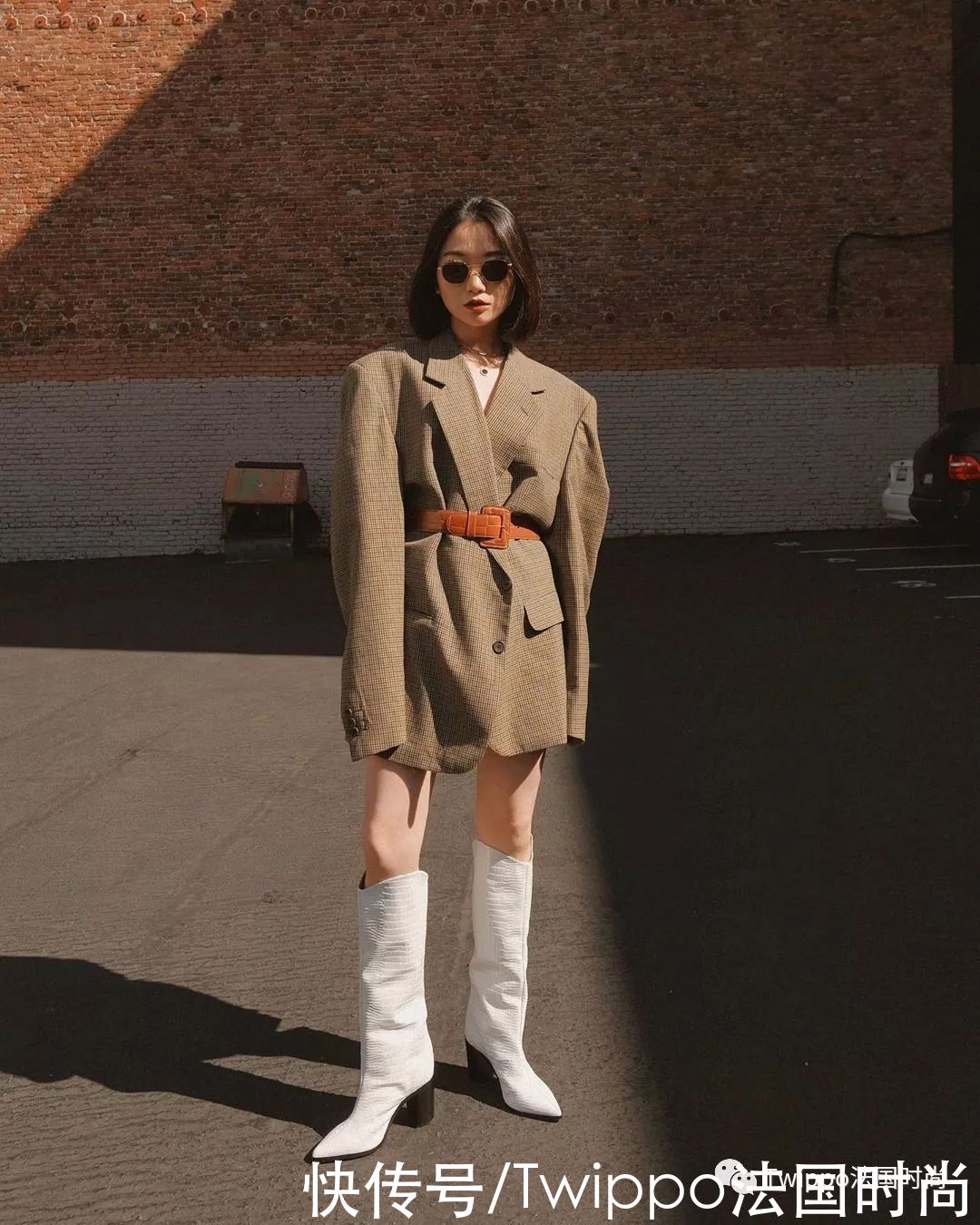 小个子女生的冬季穿搭术，才不止提高腰线这么老套