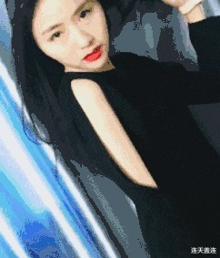 |搞笑GIF:妹子你是真会玩,摔下来的那一刻肯定后悔了吧!