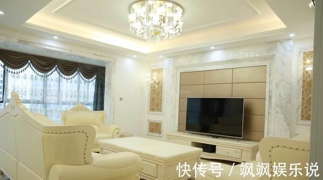 客餐厅|败家老婆花35万装修新房,家具一入场美翻了,沙发舒服到不想走